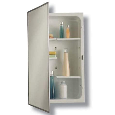 Modular Shelf Stainless Framed Medicine Cabinet by 